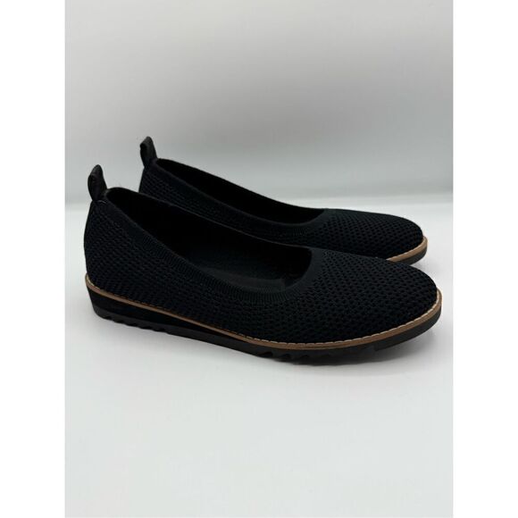 Eileen Fisher Etta Knit Slip-On Wedge Flat Shoe Size 7 - Picture 7 of 11